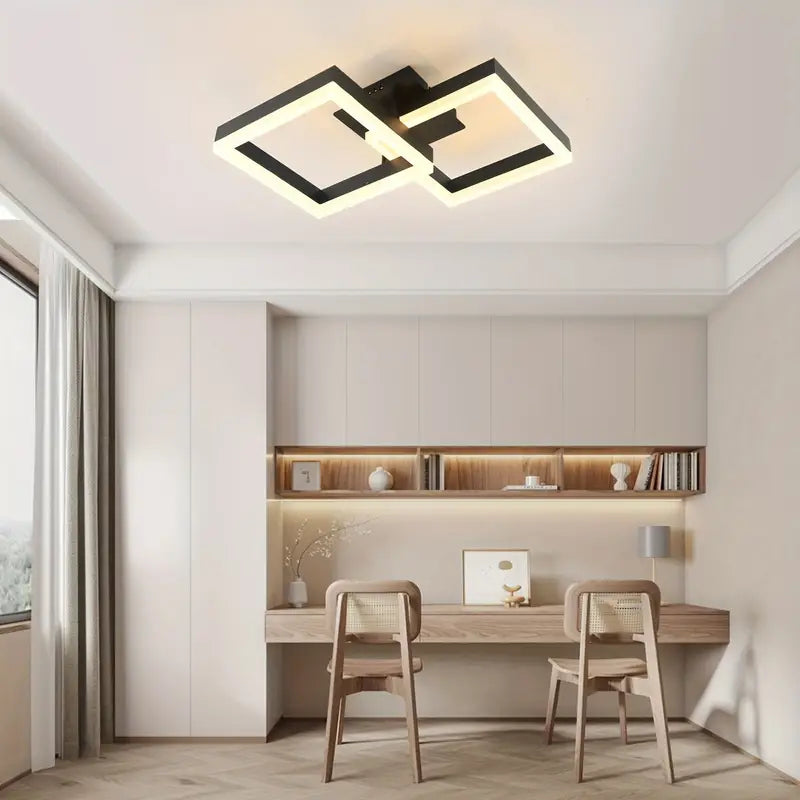 Lumină de Tavan LED Quadratică, Design Modern