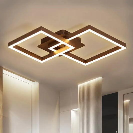 Lumină de Tavan LED Quadratică, Design Modern